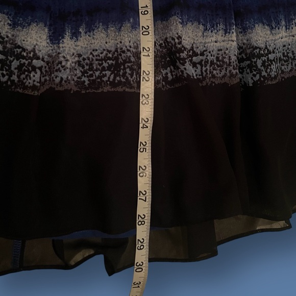 NWT Evan-Picone Woman Blue Pleated A-Line Midi Skirt, Women’s Plus Size 22W - Picture 6 of 6